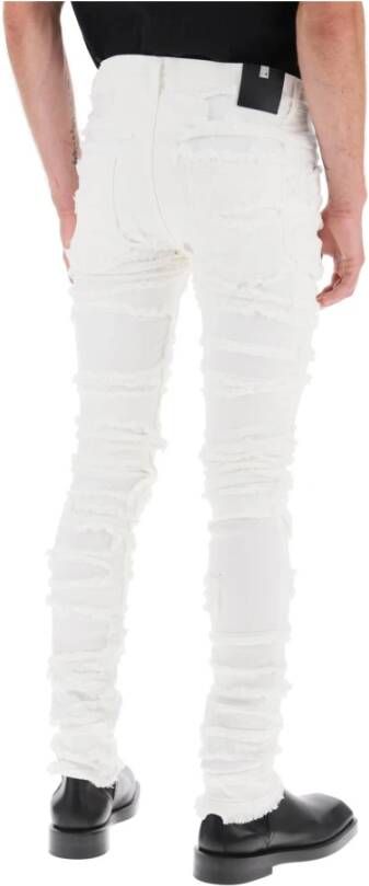 1017 Alyx 9SM Skinny Jeans met Ripped Effect White Heren