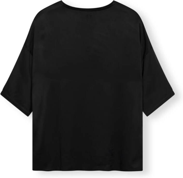 10Days T-Shirts Zwart Dames