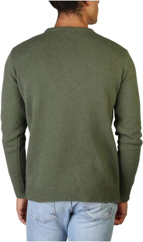 360cashmere 100% Cashmere Men's Sweater Groen Heren