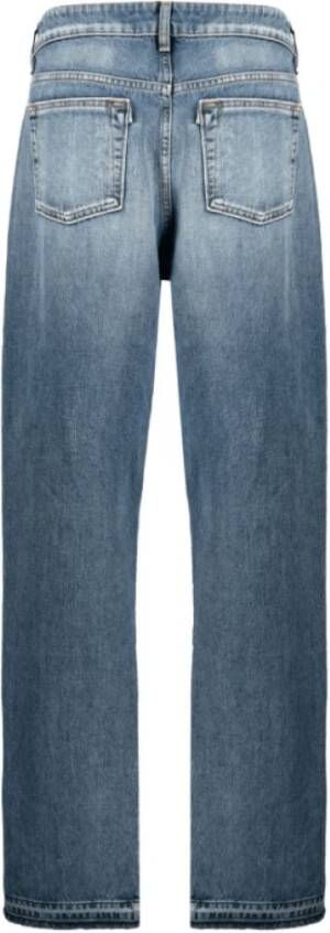 3X1 Blauwe Wijde Spijkerbroek Blauw Dames