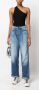 3X1 Loose-fit Jeans Blauw Dames - Thumbnail 2