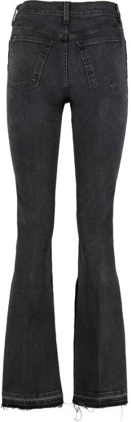 3X1 Uitlopende broek Zwart Dames