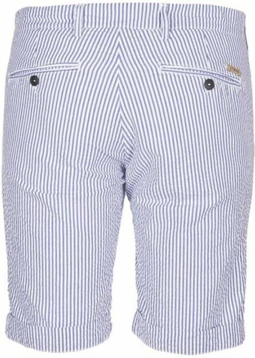 40Weft Bermuda Man Sergentbe_7100 Bw441 Wit Heren