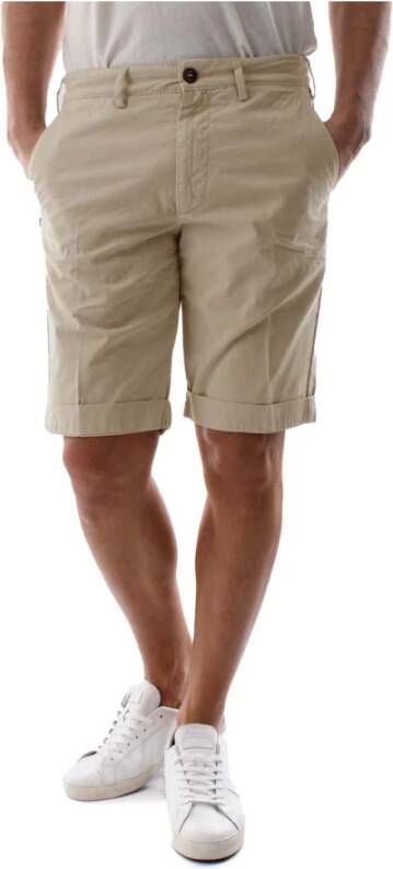 40Weft Casual Shorts Beige Heren