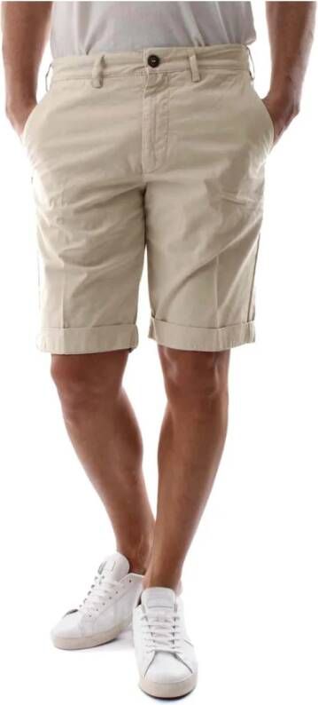 40Weft Casual Shorts Beige Heren