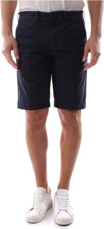 40Weft Casual Shorts Blauw Heren
