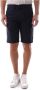 40Weft Gabardine Bermuda Chinos Blue Heren - Thumbnail 2