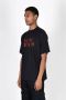 44 Label Group Klassiek T-Shirt Black Heren - Thumbnail 2