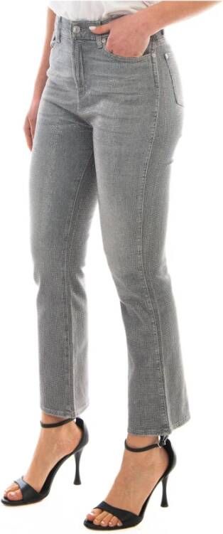 7 For All Mankind Cropped Jeans Grijs Dames
