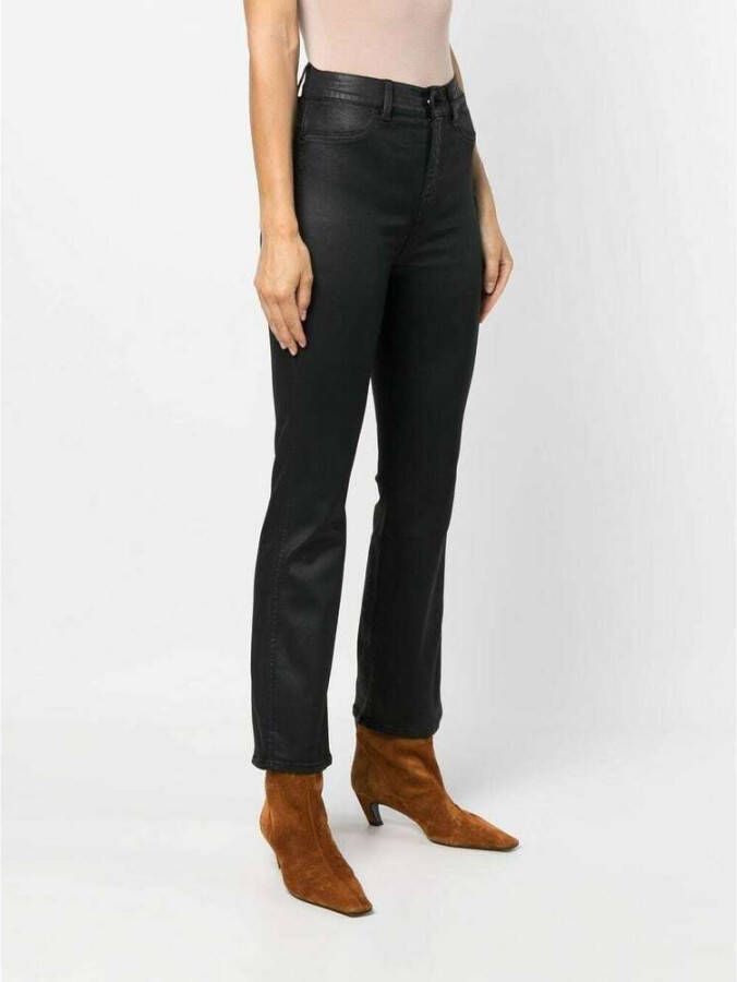 7 For All Mankind Flared Jeans Zwart Dames
