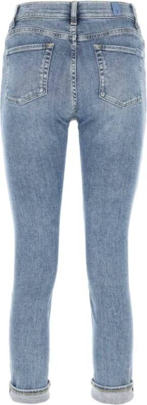 7 For All Mankind Skinny jeans Blauw Dames