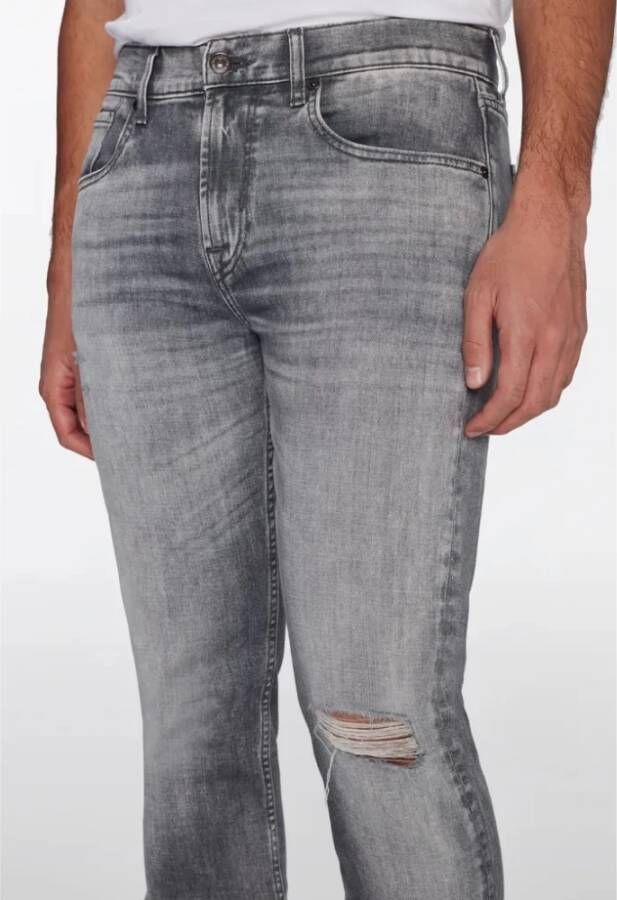 7 For All Mankind Slim-fit jeans Grijs Heren