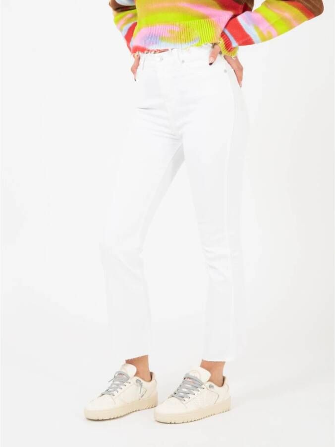 7 For All Mankind Slim-fit Jeans Wit Dames