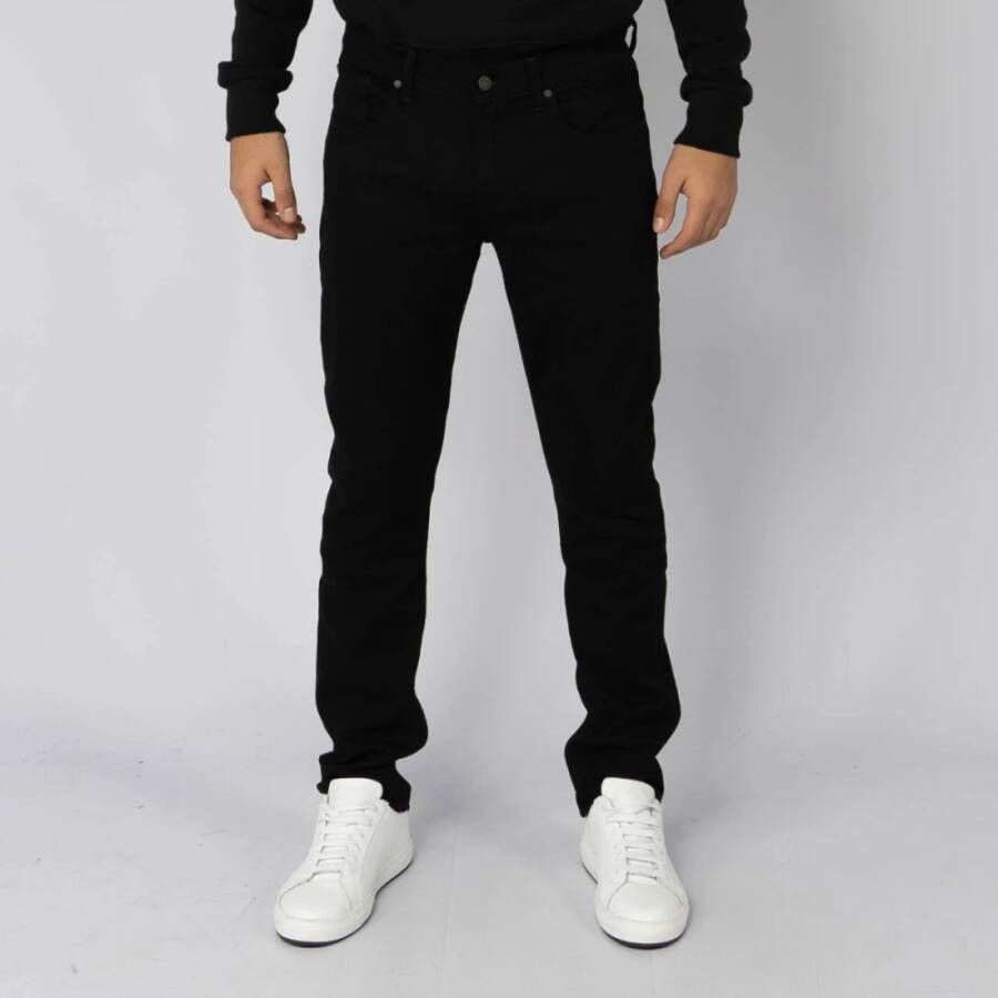 7 For All Mankind Slim-fit Jeans Zwart Heren