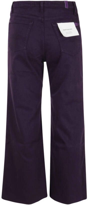 7 For All Mankind THE Cropped JO Colored Stretch Paars Dames