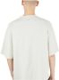 A-Cold-Wall Gaussian Logo T-Shirt Oversized Fit Beige Heren - Thumbnail 2