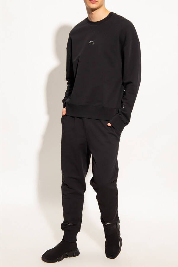A-Cold-Wall Sweatshirt met logo Zwart Heren