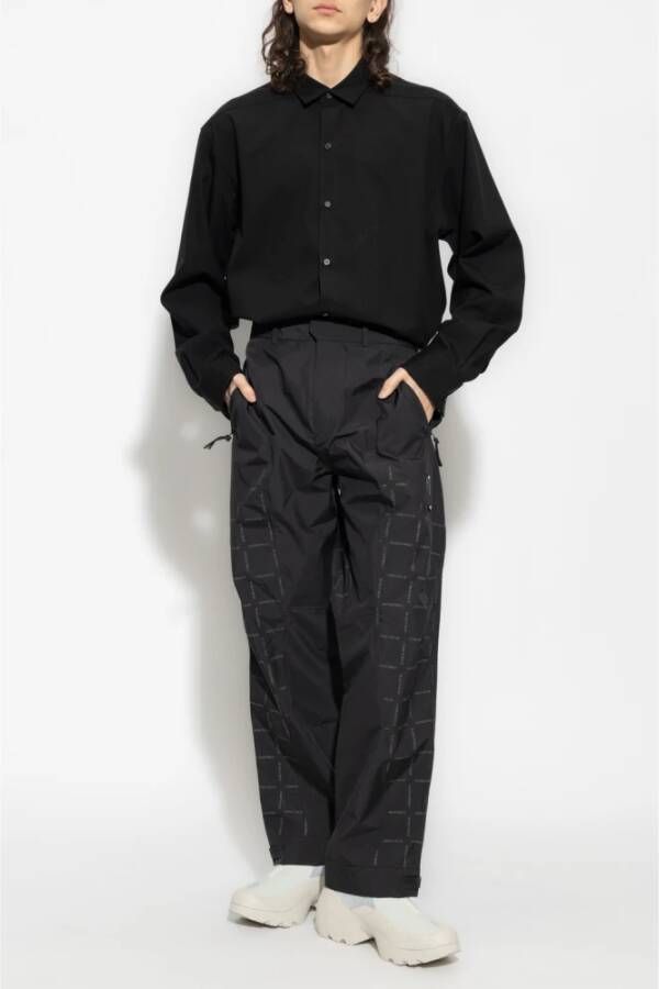 A-Cold-Wall Trousers with logo Zwart Heren