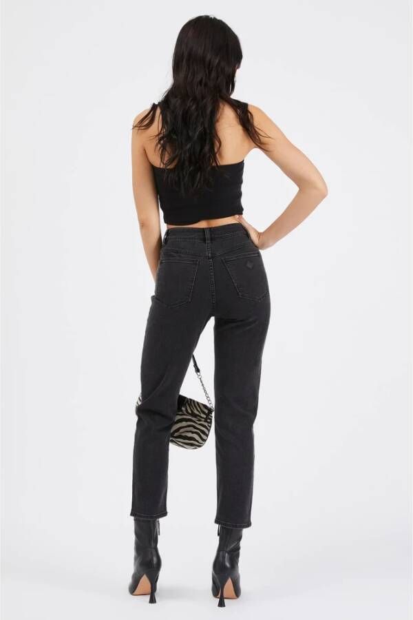 Abrand Jeans Slim-fit Jeans Zwart Dames