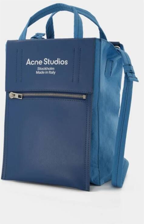 Acne Studios Handbags Blauw Unisex