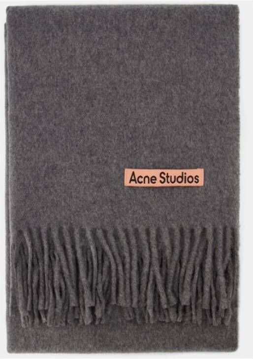 Acne Studios Winter Scarves Grijs Dames
