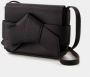 Acne Studios Zwarte Leren Schoudertas Zwart Dames - Thumbnail 2
