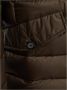 Add Gewatteerde Hoodie Jas in Brons Brown Heren - Thumbnail 3