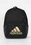 Adidas Perfor ce Classic rugzak zwart goud Sporttas Logo - Thumbnail 5