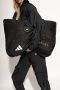 Adidas by stella mccartney Zwarte gerecyclede polyester tas met wit bedrukt logo Black Dames - Thumbnail 4