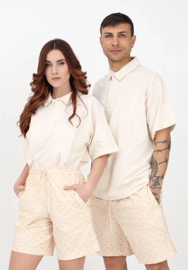Adidas Casual Shorts Beige Unisex