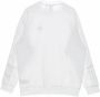 Adidas 3-Stripes Crewneck Sweatshirt White Heren - Thumbnail 2