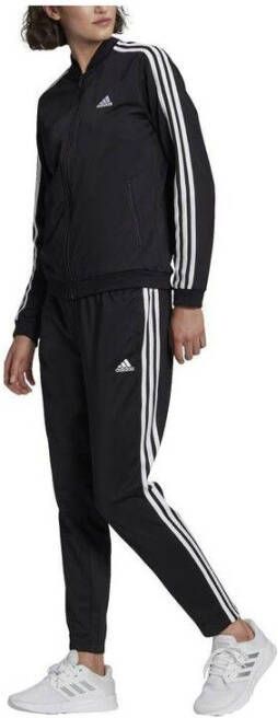 Adidas Essentials Chándal 3 Bands Zwart Dames