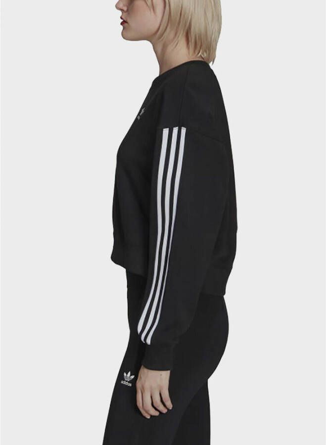 Adidas Felpa addicolor clics Zwart Dames