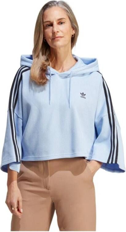 Adidas Hoodies Blauw Dames