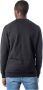 Adidas Stijlvolle Crewneck Sweatshirt Zwart Wit Black Heren - Thumbnail 3
