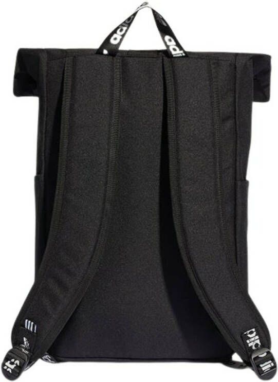 adidas Originals Adicolor Classic Roll Top Backpack Zwart Unisex