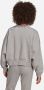 Adidas Originals Bluza Damska Administry Essentials Fleece Sweatshirt Hf7478 36 Grijs Dames - Thumbnail 5