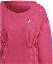 Adidas Magenta Sweater Jurk Lichtgewicht Fleece Pink Dames - Thumbnail 2