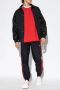 Adidas Originals Zwarte Varsity Jas voor Heren Zwart Heren - Thumbnail 2