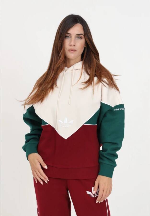 adidas Originals Multicolor dames sweater met capuchon Meerkleurig Dames
