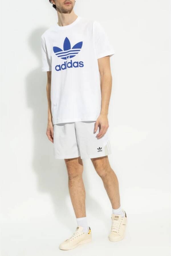 adidas Originals Shorts met logo Wit Heren