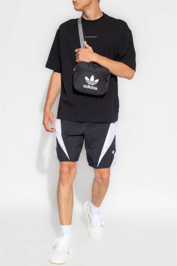 adidas Originals Shorts met logo Zwart Heren