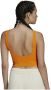 Adidas Originals Sleeveless Tops Oranje Dames - Thumbnail 6