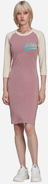 adidas Originals Sukienka Originals Modern B-Ball Dress Roze Dames
