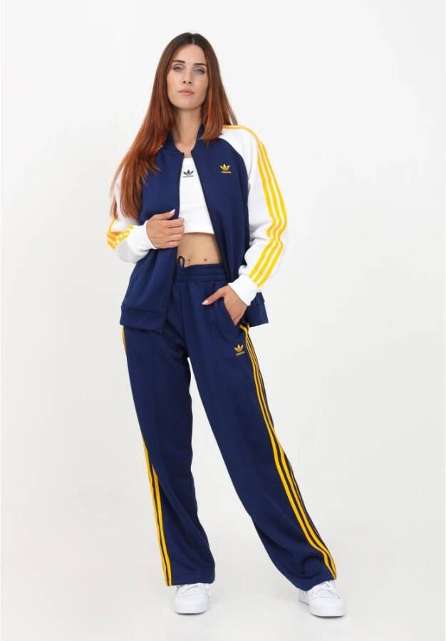 adidas Originals Moderne Oversized Track Pants Blauw Dames