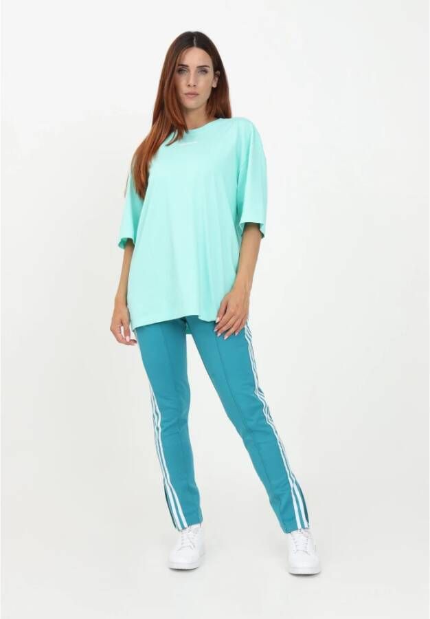 adidas Originals Turquoise Sportbroek voor Dames Blauw Dames
