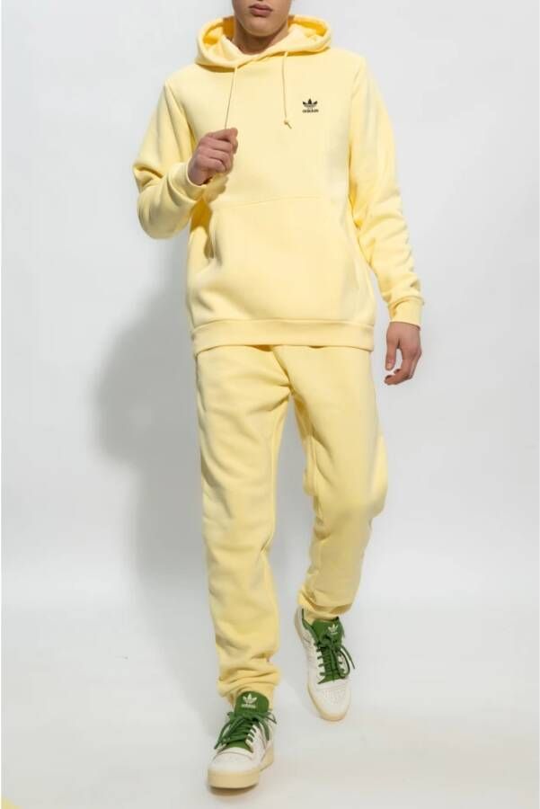 adidas Originals Sweatpants met logo Geel Heren