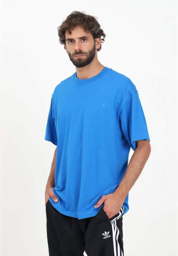 adidas Originals Heren Adicolor Contempo Sport T-Shirt Blauw Heren