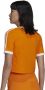Adidas Originals Dames T-shirt met korte mouwen Adicolor Classics Oranje Dames - Thumbnail 5