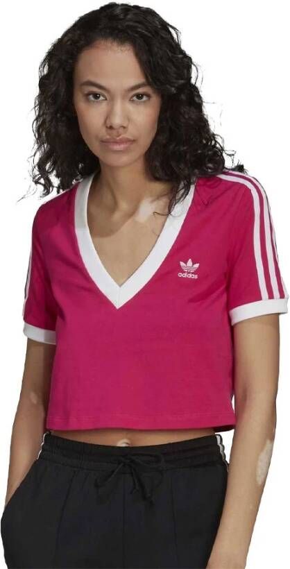 adidas Originals T-Shirts Roze Dames